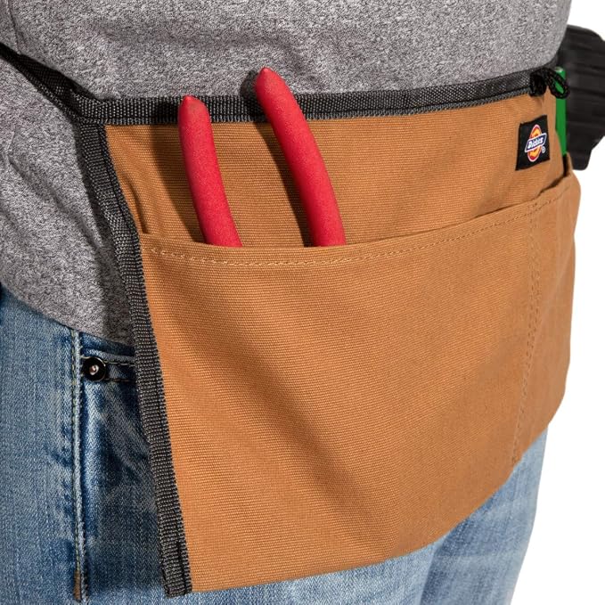 Dickies 2-Pocket Canvas Work Waist Apron, Suitable for Woodworkers, Artists, and Other Craftspeople - Image 2