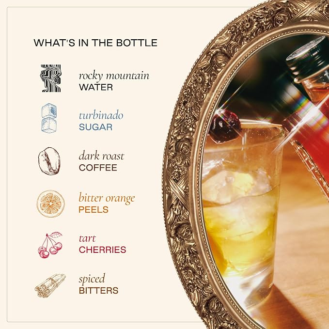 Strongwater Espresso Old Fashioned Craft Cocktail Mixer - Makes 32 Cocktails - Handcrafted Old Fashioned Syrup with Real Coffee, Cinnamon, Sugar & Cherry - Just Mix with Bourbon or Whiskey - Image 9