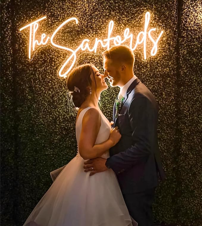 CIONAOR Custom Neon Signs, Personalized LED Name Sign for Bedroom Wall Decor, Aesthetic Nursery Light Up Sign, Dimmable Neon Letters for Boys & Girls, Custom Gifts for Family Birthday Party & Playroom