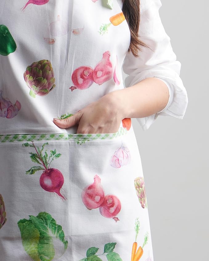 Maison d' Hermine 100% Cotton Apron for women with Pocket Kitchen Chef Apron for Men Cooking Mothers Day Gifts - Image 9