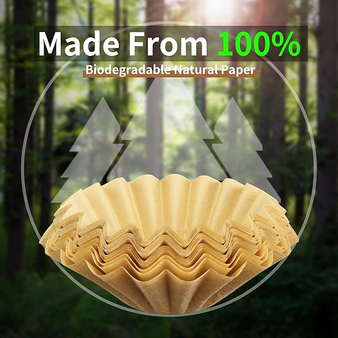250PCS Percolator Coffee Filters For Farberware Coffee Percolator 4Cup & 8Cup