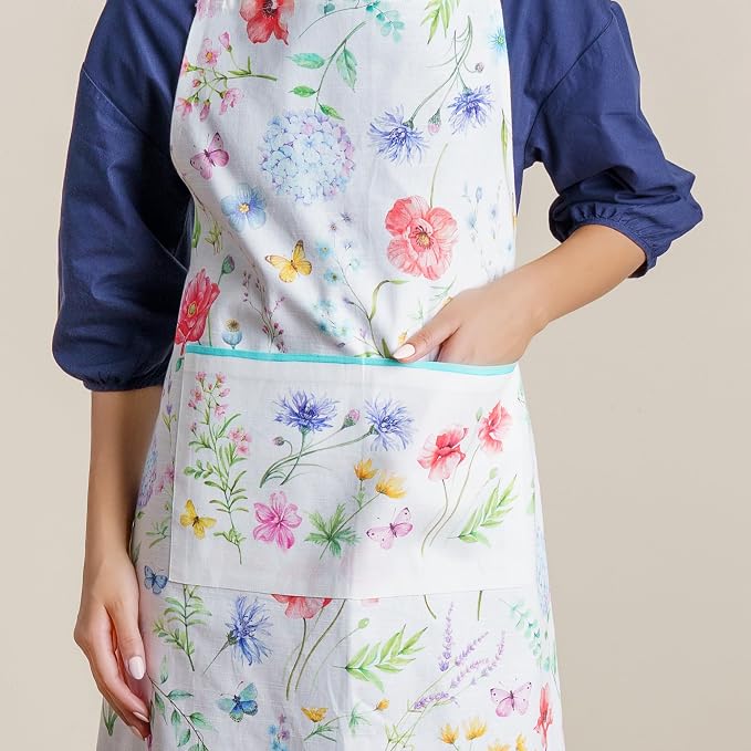 Maison d' Hermine 100% Cotton Apron for women with Pocket Kitchen Chef Apron for Men Cooking Mothers Day Gifts - Image 8