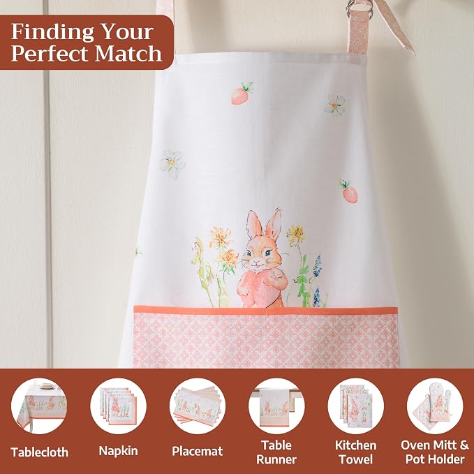 Maison d' Hermine 100% Cotton Apron for women with Pocket Kitchen Chef Apron for Men Cooking Mothers Day Gifts - Image 4