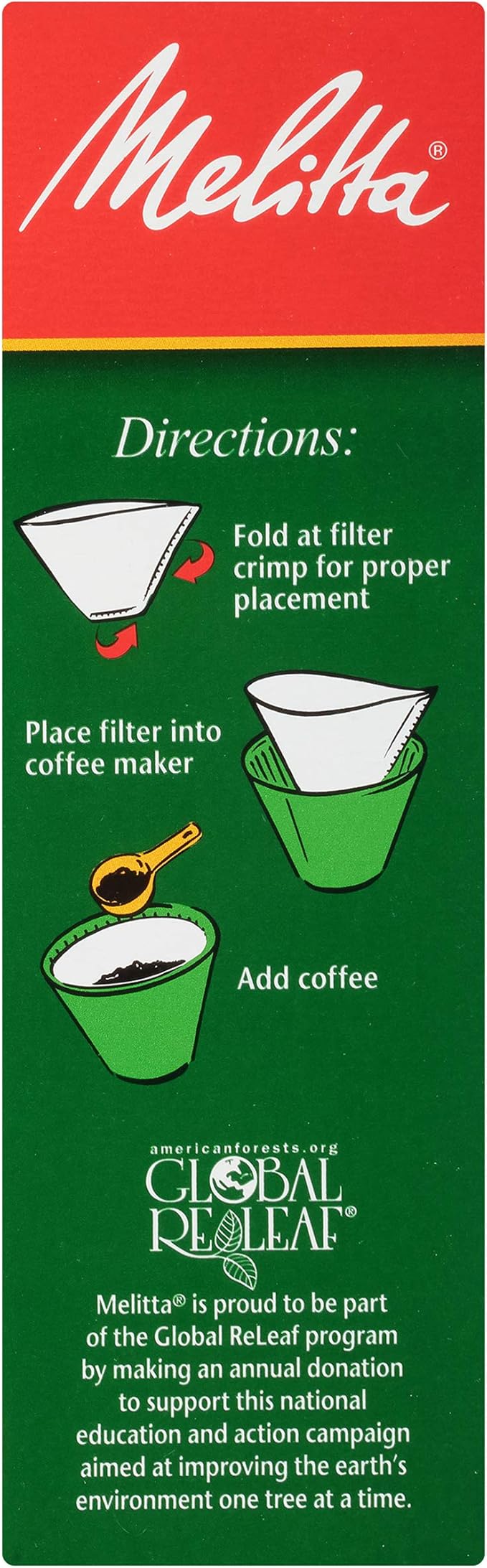 Melitta #2 Cone Coffee Filters, White, 100 Count - Packaging May Vary