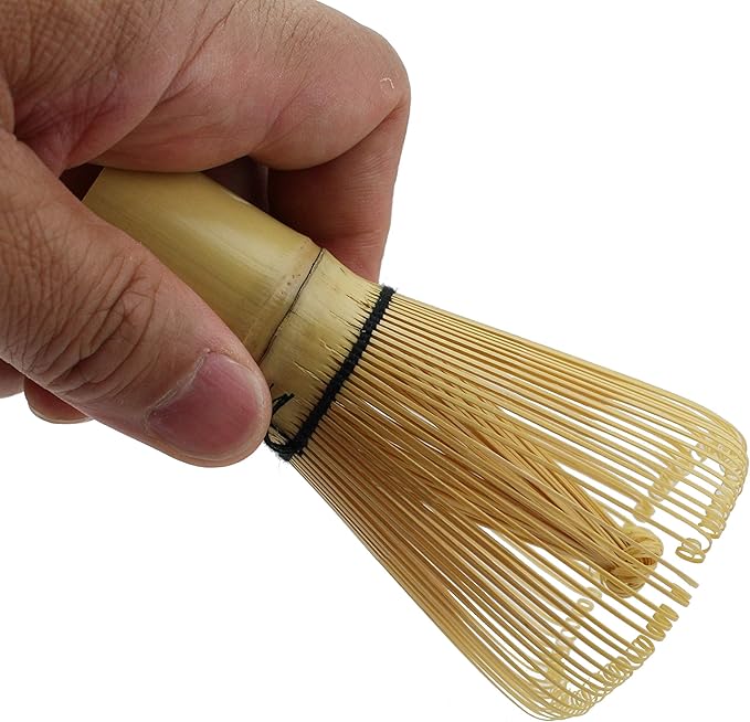 Bamboo Matcha Whisk 100 Prongs Twine Count まっちゃ 抹茶 - Brush 百本立 For Preparing Matcha Japanese Green Tea ~