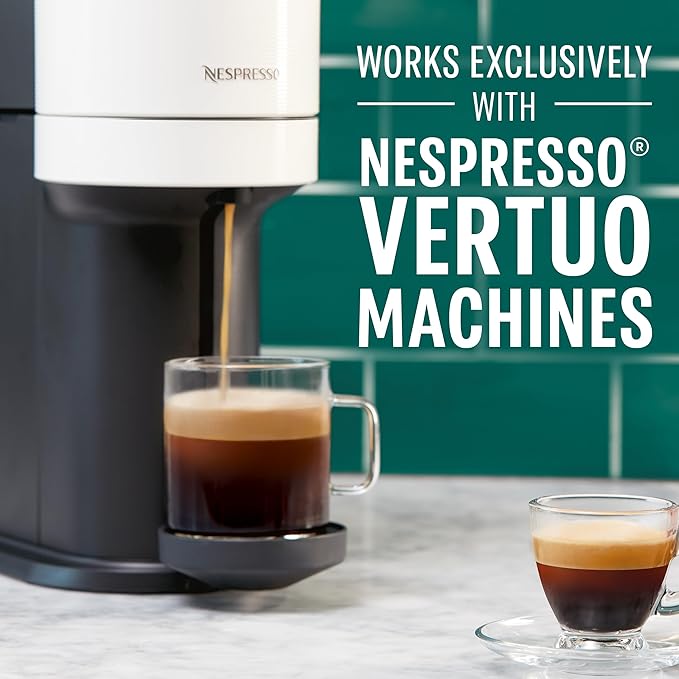 Starbucks by Nespresso Vertuo, French Roast, Dark Roast Coffee, 32-count Coffee Pods, Brews 7.8 oz.