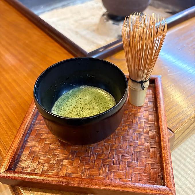 Wooden Matcha Bowl, Dishwasher Safe, Lacquered Natural Wood, Nanoparticle Coating, About 5.7 fl oz, Smaller, Made in Japan