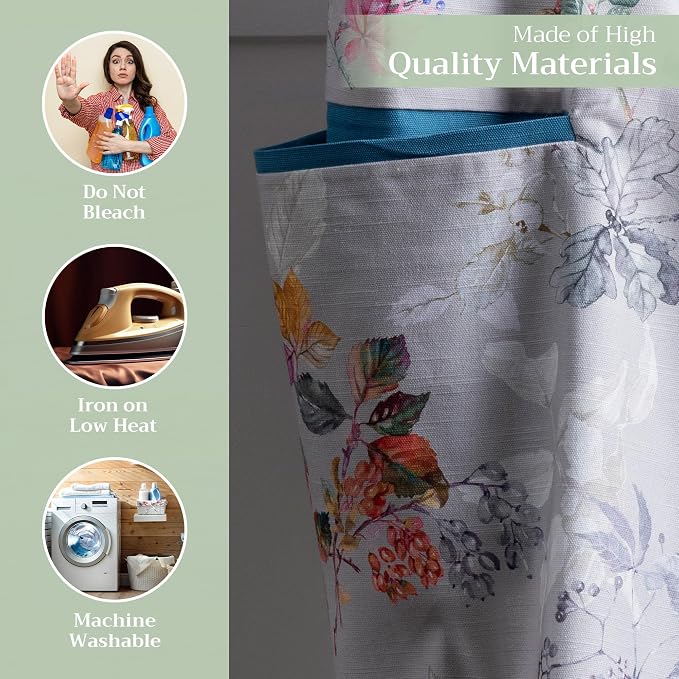 Maison d' Hermine 100% Cotton Apron for women with Pocket Kitchen Chef Apron for Men Cooking Mothers Day Gifts - Image 3