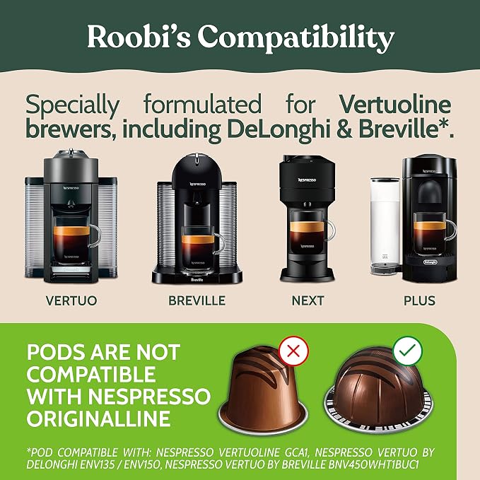 Roobi Nespresso Compatible Vertuo Cleaning & Descaling Kit. Includes 1 Bottle of Descaling Solution, 6 Cleaning Tablets and 1 Reusable Pod. Carbon Neutral Vertuoline Maintenance Kit. 6 Month Supply. - Image 8