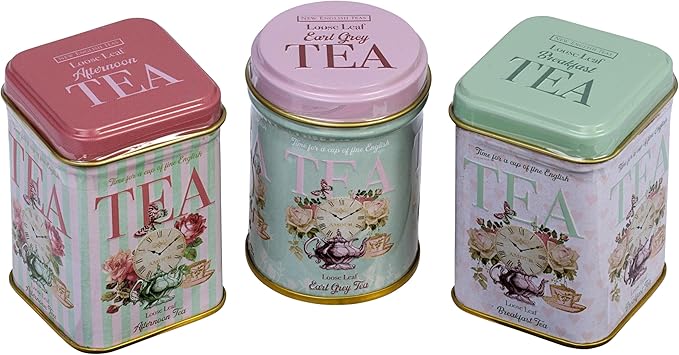 New English Teas Retro Time for Tea Vintage Tin with 70g Loose Tea