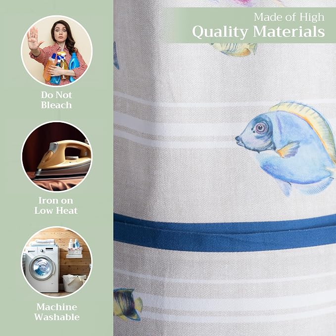 Maison d' Hermine 100% Cotton Apron for women with Pocket Kitchen Chef Apron for Men Cooking Mothers Day Gifts - Image 3