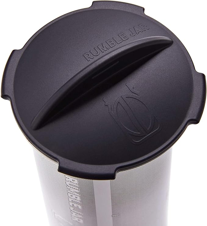 Rumble Jar - Next-Gen Cold Brew Coffee Maker for Mason Jars - 200 Micron Filter Is Ideal for Coarse Grounds & Stronger Coffee - Includes Filter + 32oz Mason Jar
