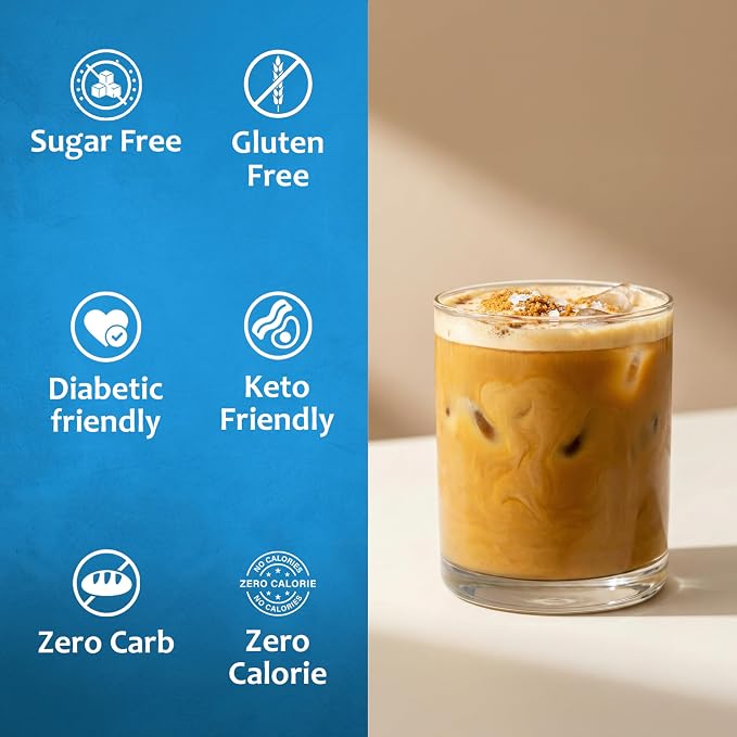 Syruvia Sugar Free Coffee Syrup, Salted Cookie Butter Flavored Syrup for Drinks, Lattes and Desserts – 25.4 fl oz, With Pump - Image 4