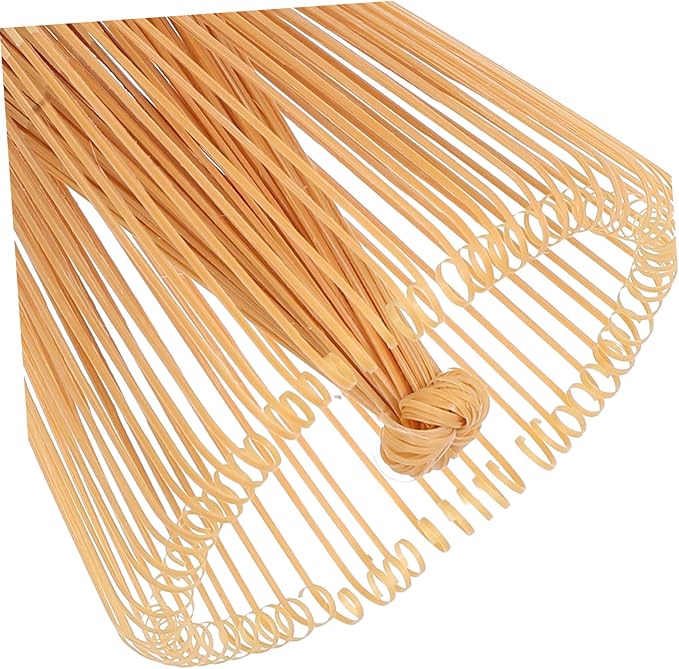 Unomor 80pieces Traditional Japanese Matcha Whisk Bamboo Chasen for Authentic Tea Ceremony Smooth Finish Easy to Clean Versatile Stirrer for Matcha and Tea Preparation