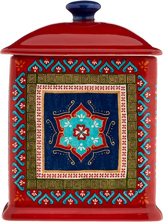 Certified International Monterrey 3 Piece Canister Set, Multicolor