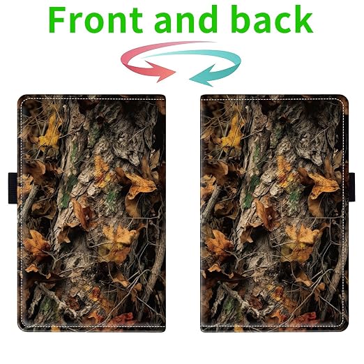 Server Books for Waitress, with 7 Large Pockets, Waiter Serving Book, Waitstaff Server Order Pads, Cute PU Leather Server Book with Pen Holder Fit Server Apron, Forest - Image 2