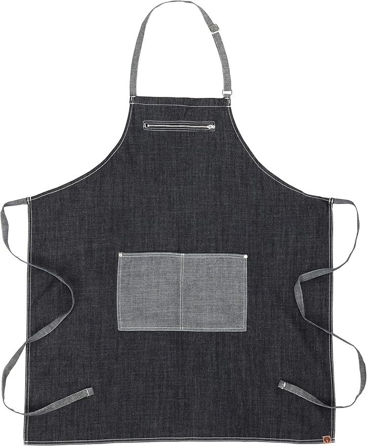 Chef Works Unisex Manhattan Bib Apron - Image 4