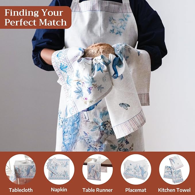 Maison d' Hermine 100% Cotton Apron for women with Pocket Kitchen Chef Apron for Men Cooking Mothers Day Gifts - Image 7