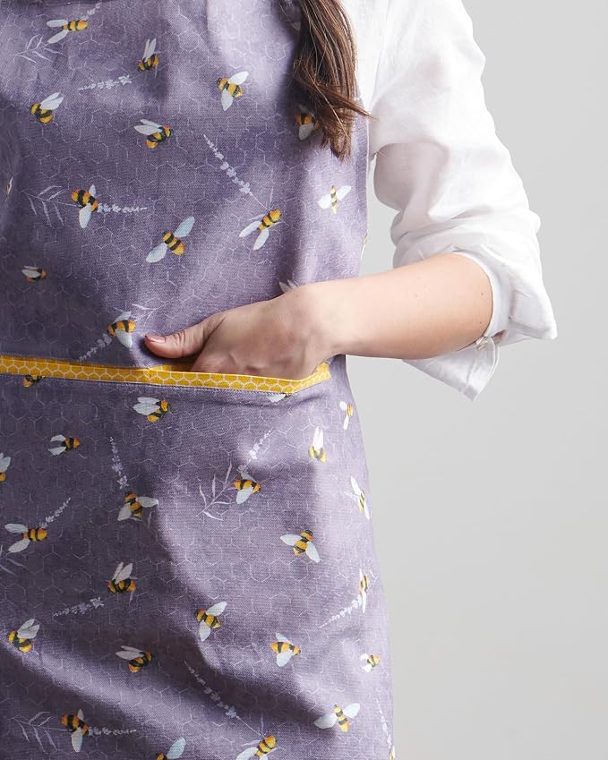 Maison d' Hermine 100% Cotton Apron for women with Pocket Kitchen Chef Apron for Men Cooking Mothers Day Gifts - Image 7