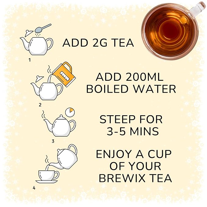 BREWIX, 2025 Advent Calendar Loose Tea Set | 24 Delightful Black & Green Tea Infusions in Golden Tin Caddies - Holiday Gift Box | Advent Calendar 2025 for Adults | Christmas Gift Idea for Tea Lovers, Christmas Countdown Set | Holiday Variety Sampler fo...