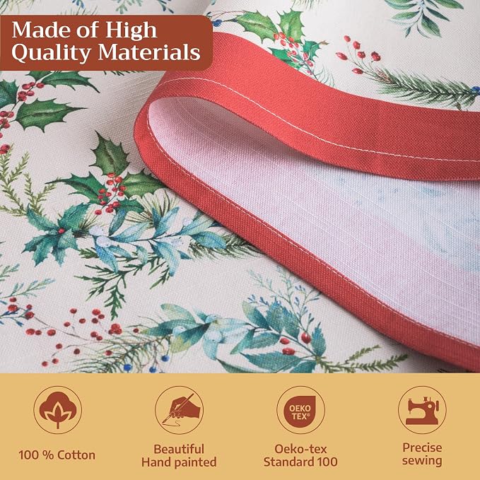 Maison d' Hermine 100% Cotton Apron for women with Pocket Kitchen Chef Apron for Men Cooking Mothers Day Gifts - Image 3