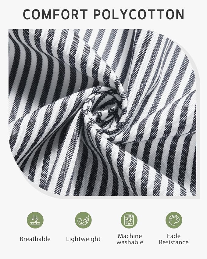 Syntus Apron for Men Women, Adjustable Cooking Kitchen Apron with 2 Pockets | Machine Washable, Firm Stitching, Stain Resistance, Long Tie Straps, 2 Pockets, Versatility, Unisex Use, Gift, BBQ - Image 3