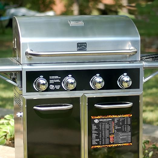Large Grilling Temp Guide, BBQ, and Smoker Chart by Chefs Magnet - Meat Temperature Guide - Indoor Only Accessory - Cooking Professional Barbecue, Smoked, Grilled Steak, Chicken (Charcoal)