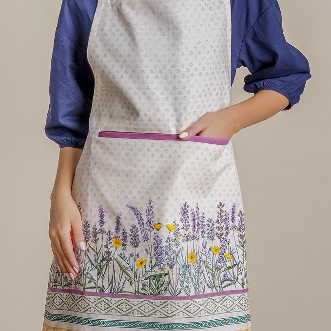 Maison d' Hermine 100% Cotton Apron for women with Pocket Kitchen Chef Apron for Men Cooking Mothers Day Gifts - Image 8