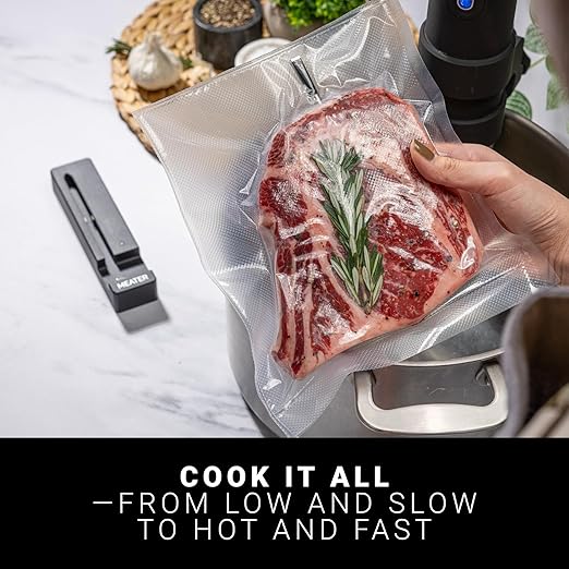 MEATER SE: 100% Wireless Smart Meat Thermometer | No Wires, No Fuss | 165ft Bluetooth Range | Dual Temp Sensors | Guided Cook System | Dishwasher Safe | Perfect for BBQ, Grill, Oven, Smoker