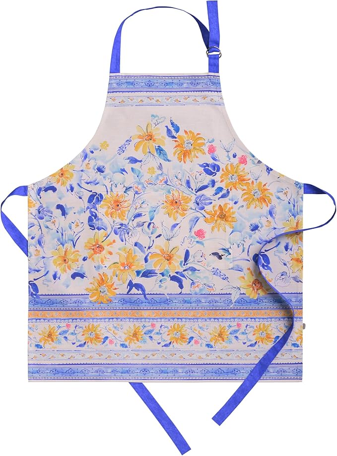 Maison d' Hermine 100% Cotton Apron for women with Pocket Kitchen Chef Apron for Men Cooking Mothers Day Gifts by MaisondHermine