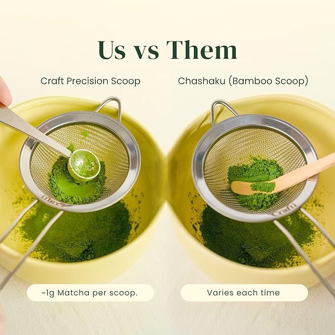 Matcha Whisk Set | Golden Hour 6-Piece Matcha Kit | Matcha Bowl with Spout, Chasen Bamboo Whisk, Whisk Holder and Whisklet™ Compatible Charms