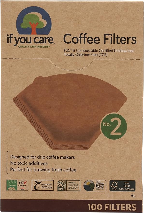 IF YOU CARE No. 2 Coffee Filters, 100 CT
