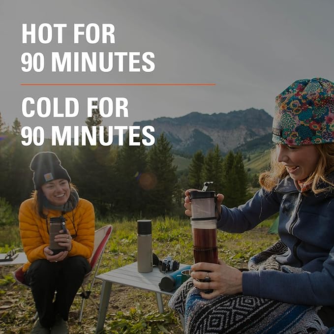 GSI Outdoors Commuter Javapress | Insulated, Spill-Resistant Javapress for Commuting, Travels and Camping
