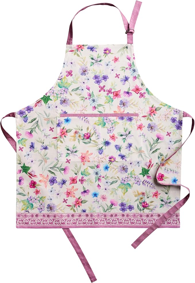 Maison d' Hermine 100% Cotton Apron for women with Pocket Kitchen Chef Apron for Men Cooking Mothers Day Gifts by MaisondHermine