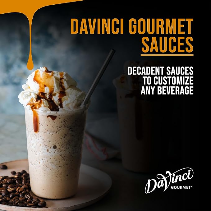 DaVinci Gourmet Sugar Free Caramel Sauce, 64 Fluid Ounces (Pack of 1) - Image 3