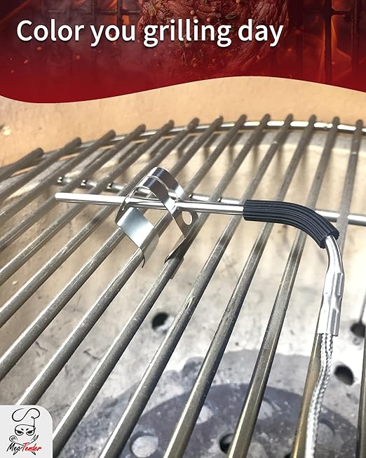 Pro Grill Temperature Probes for Weber iGrill, Connect Smart Grilling Hub and Grill, Accurate ±1°C Washable AmbientThermometor Probes