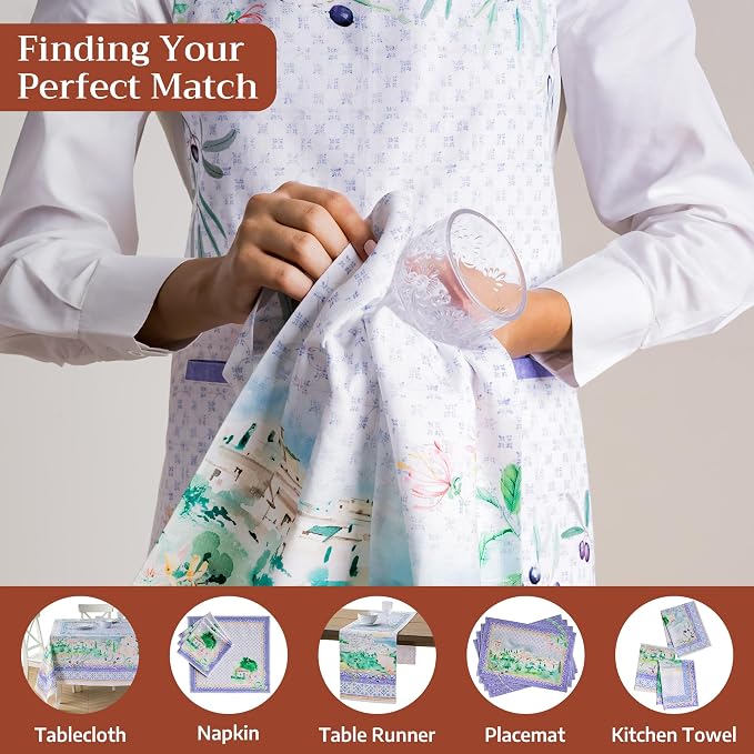 Maison d' Hermine 100% Cotton Apron for women with Pocket Kitchen Chef Apron for Men Cooking Mothers Day Gifts - Image 7