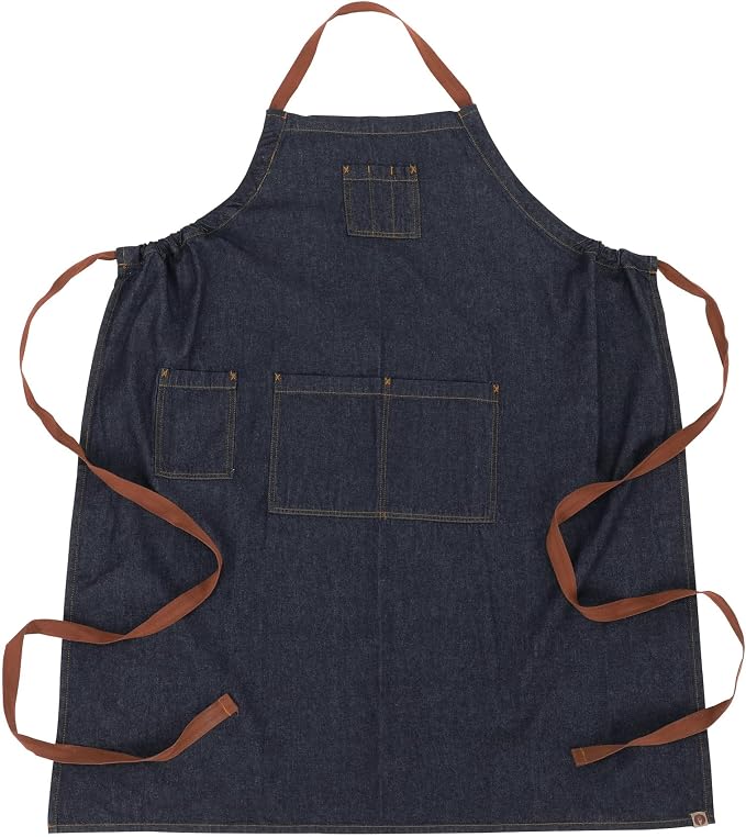 Chef Works Unisex Memphis Chefs Bib Apron - Image 7