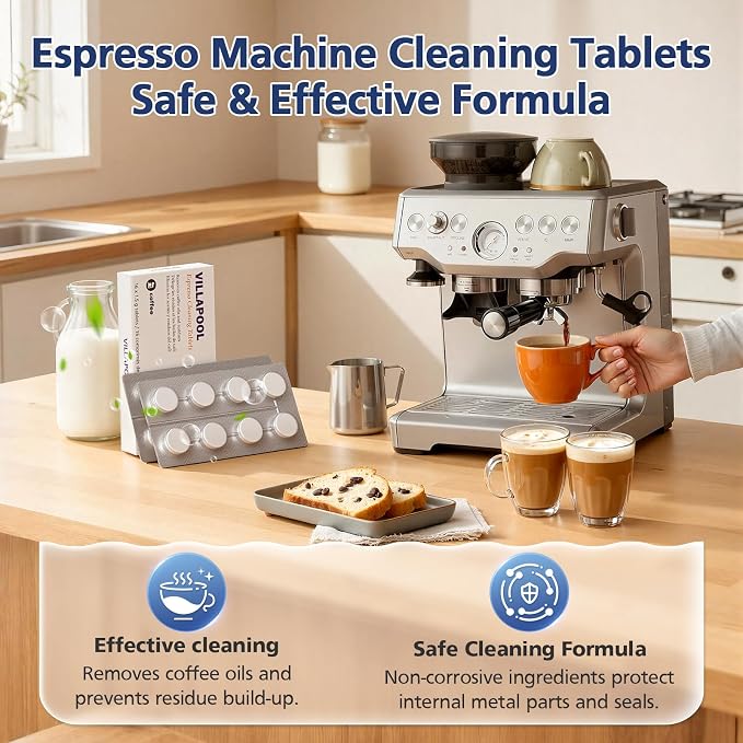 16 Pack BEC250 Espresso Cleaning Tablets Compatible with Breville Espresso Machine - Image 3