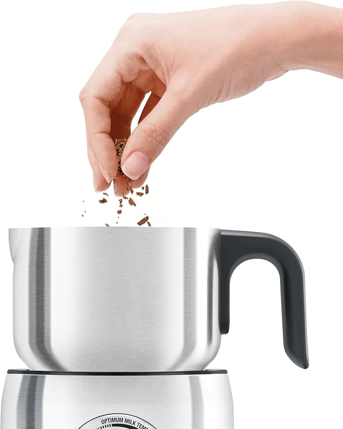 Breville Milk Café Frothe BMF600XL,Brushed Stainless Steel,(Pack of 2)