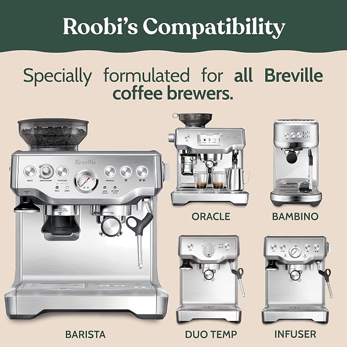 Breville Compatible Descaling Solution. Specially Formulated to Clean & Descale your Breville Espresso Machine. 2 Uses per Bottle, 2 Pack. Eco-Friendly Carbon Neutral Descaler Kit. - Image 7