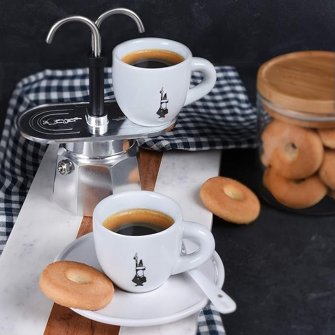 Bialetti Mini Express 2 Cup Direct Flame (Coffee Maker, Espresso Maker, Makinetta)