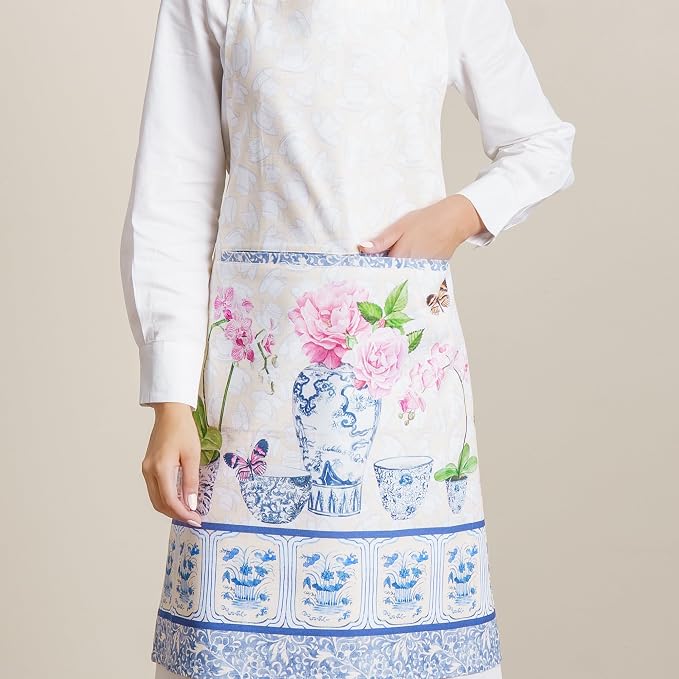 Maison d' Hermine 100% Cotton Apron for women with Pocket Kitchen Chef Apron for Men Cooking Mothers Day Gifts - Image 8