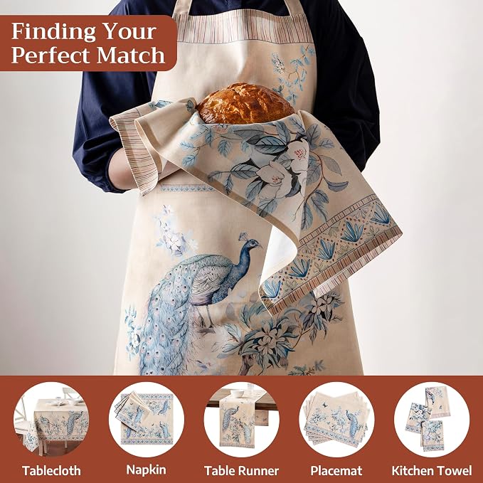 Maison d' Hermine 100% Cotton Apron for women with Pocket Kitchen Chef Apron for Men Cooking Mothers Day Gifts - Image 7