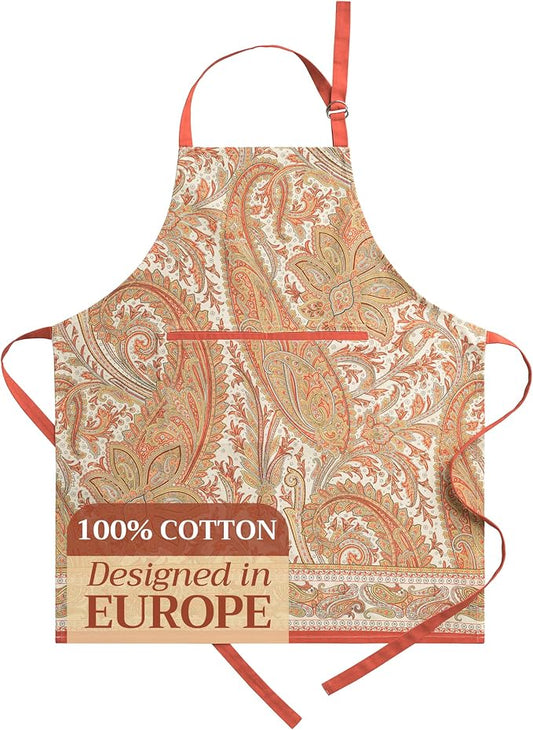 Maison d' Hermine 100% Cotton Apron for women with Pocket Kitchen Chef Apron for Men Cooking Mothers Day Gifts by MaisondHermine