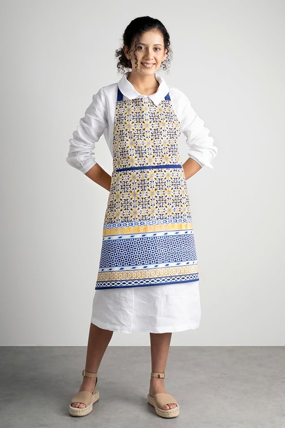 Maison d' Hermine 100% Cotton Apron for women with Pocket Kitchen Chef Apron for Men Cooking Mothers Day Gifts - Image 2