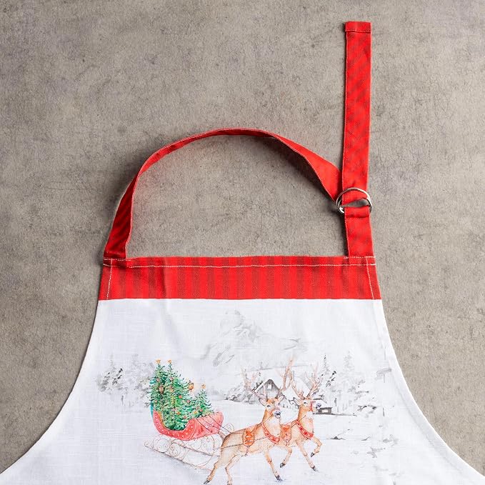 Maison d' Hermine 100% Cotton Apron for women with Pocket Kitchen Chef Apron for Men Cooking Mothers Day Gifts - Image 9