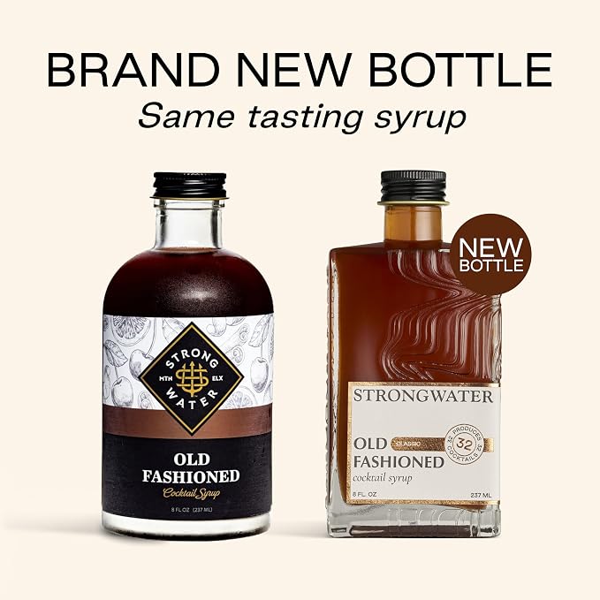 Strongwater Espresso Old Fashioned Craft Cocktail Mixer - Makes 32 Cocktails - Handcrafted Old Fashioned Syrup with Real Coffee, Cinnamon, Sugar & Cherry - Just Mix with Bourbon or Whiskey - Image 3