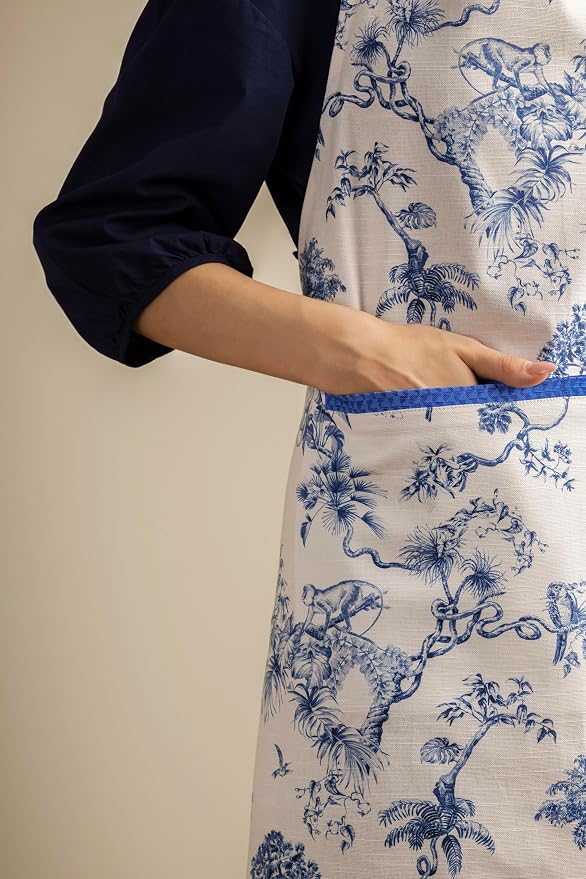 Maison d' Hermine 100% Cotton Apron for women with Pocket Kitchen Chef Apron for Men Cooking Mothers Day Gifts - Image 4