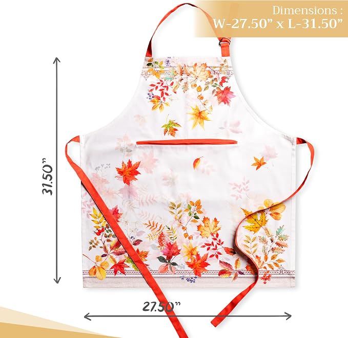 Maison d' Hermine 100% Cotton Apron for women with Pocket Kitchen Chef Apron for Men Cooking Mothers Day Gifts - Image 4